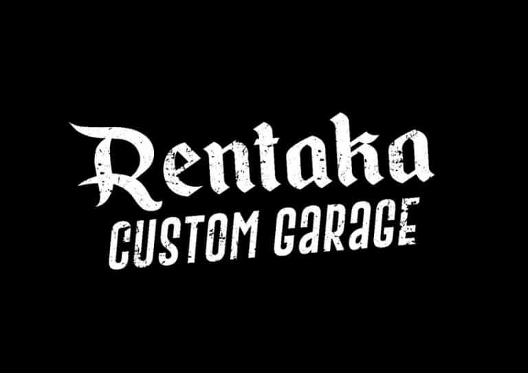 rentaka custom garage logo