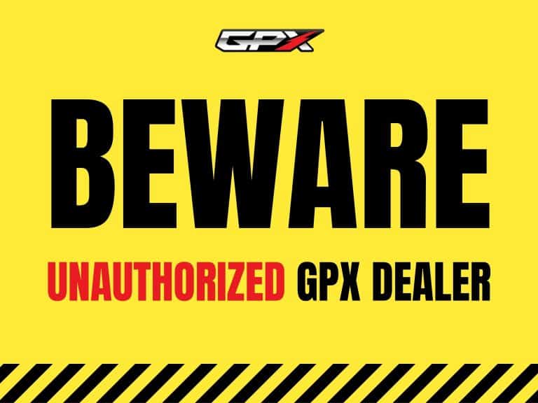 beware authorized gpx dealer